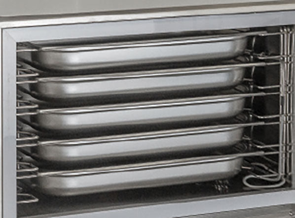 ABBATTITORE DI TEMPERATURA, VERTICALE 7 TEGLIE PER GN1/1 60x40 CM